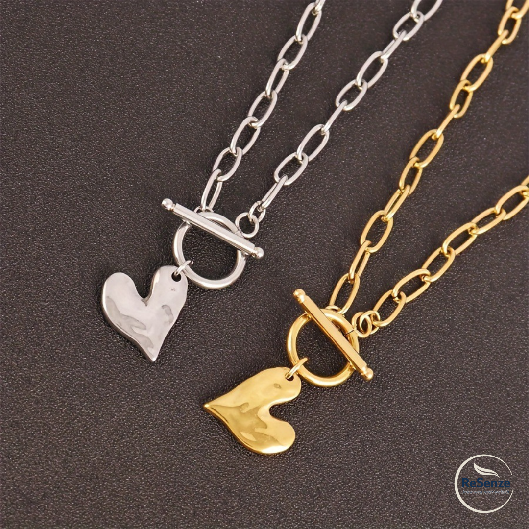 Gouden Hart Ketting