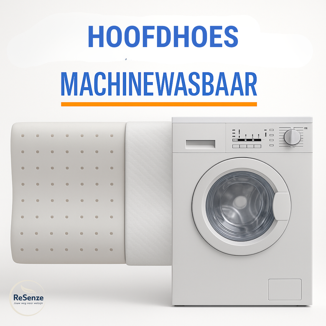 Voorkom Nekpijn Nog Voor Ze Begint – Slaap Elke Nacht in de Perfecte Houding met het Contour Memory Foam Kussen.